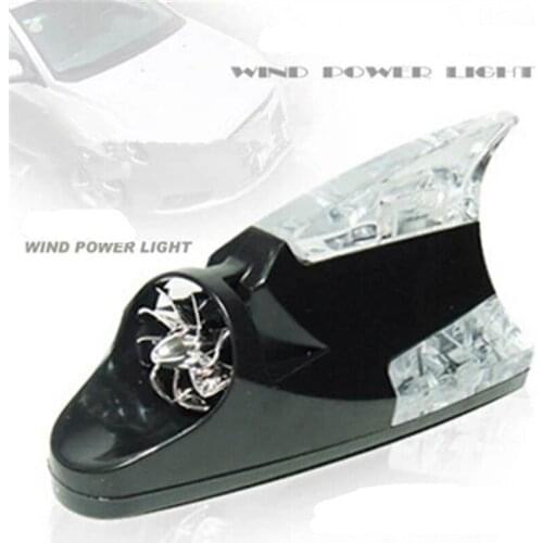 Car-Styling Antenna Led Warning Lights Case fit For Skoda Octavia Fabia Rapid Superb Yeti Roomster Combi KODIAQ