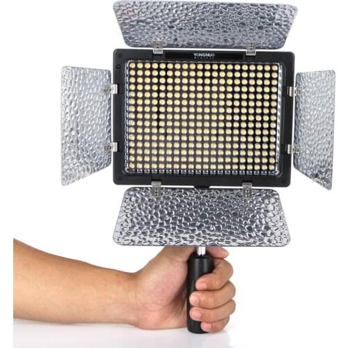 Yongnuo YN-300 II LED Camera Video Light Adjustable Color Temperature 3200k-5500k for DSLR Canon Nikon with IR Remote