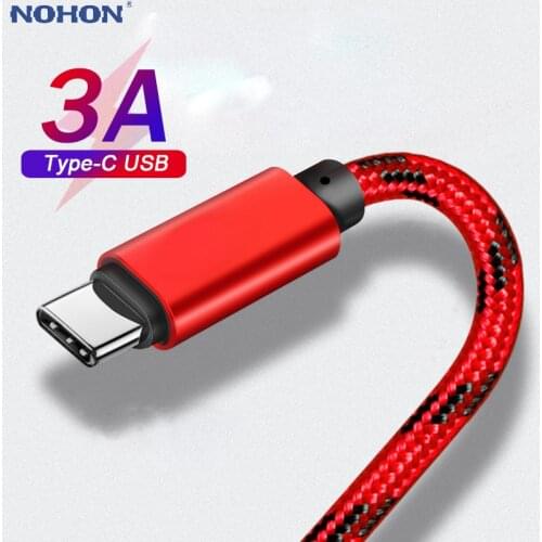 1 2 3 M USB Type C Fast Charging Cable For Samsung S9 S8 Plus Redmi Huawei Mobile Phone Charger Origin Data Wire Cord Long Short