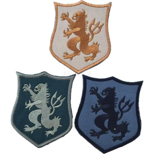 1 PC Badge SEAL TEAM SIX Embroidered 3D Tactical Badges Combat Badge Military Armband For Backpack Caps BDU