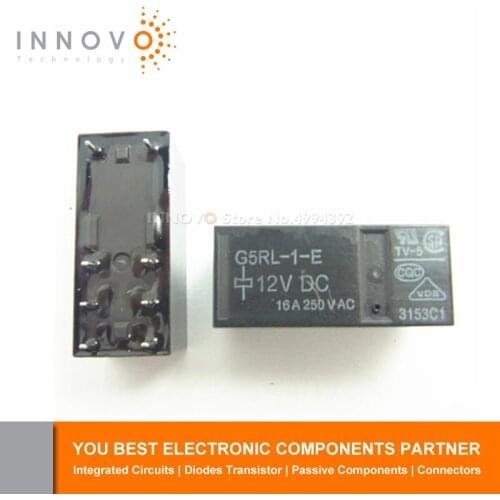 5pcs/lot G5RL-1-E 12VDC Relay Free shipping New original