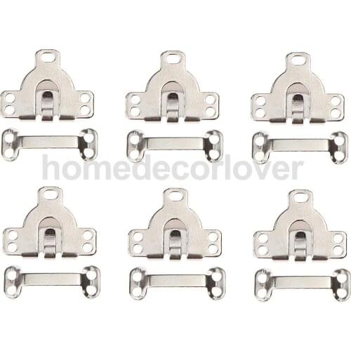 6 Sets Hemline Hook Garment Hook Pants Hook for Trousers Skirt Dress Sewing DIY Craft 11# Silver