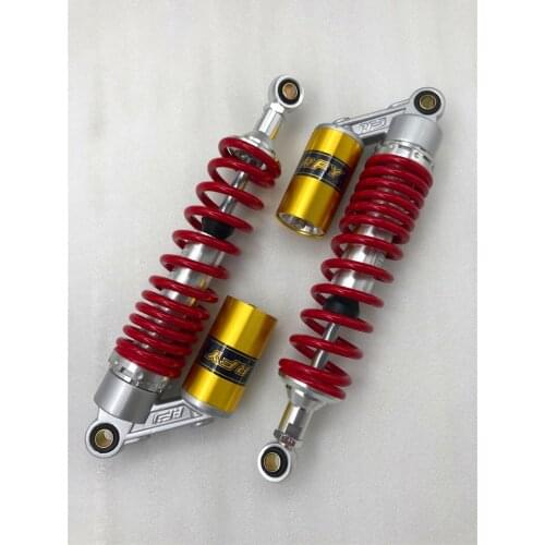 350MM 8mm spring Motorcyc Shock Absorbers for Honda CB750 F2N Yamaha Suzuki Kawasaki BUGGY QUAD DIRT BIKE ATV Purple BLACK Red