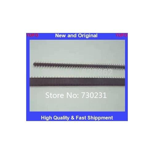 Free Shipping One Lot 20PCS Single Row Female & Male Pin Header 1X40pin 2.54mm High Quality