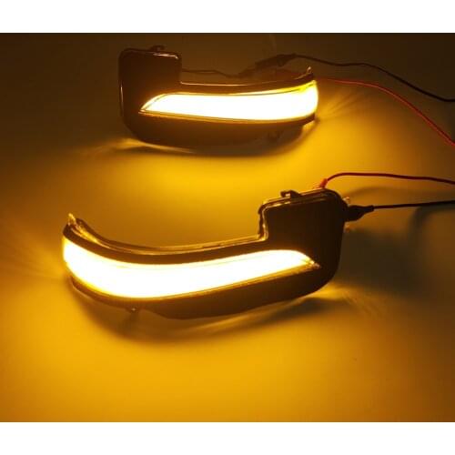 For Toyota Hilux Revo Fortuner Innova 2016 - 2020 Side Rear View Mirror Indicator LED Dynamic Turn Signal Light Sequential Lamp