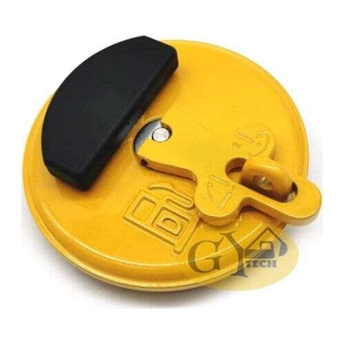 7X7700 Caterpillar Locking Fuel Cap Excavators Yellow color