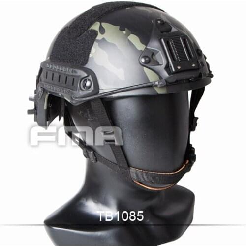 FMA TB1086 FAST Helmet-PJ TYPE MultiCam Black