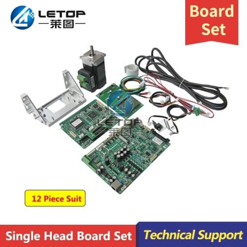 Hot sale! dx5 printer mainboard and head board for dx5 head eco solvent printer letop with dx5 head plate