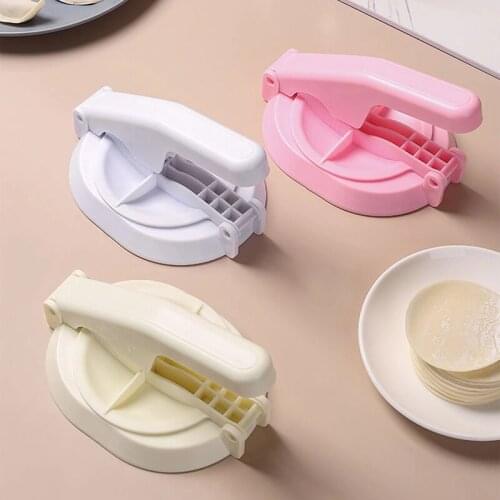 Chinese Style Dumpling Skin Artifact Household New Style Press Machine Kitchen Manual Skin Press Mold Dumpling Making Tool
