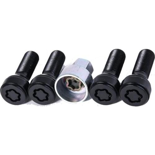 1 set Wheel Locks Bolts Set For BMW E65 E66 X3 E83 730i 745i 750i 730Li 745Li 36136797538 2000-2010