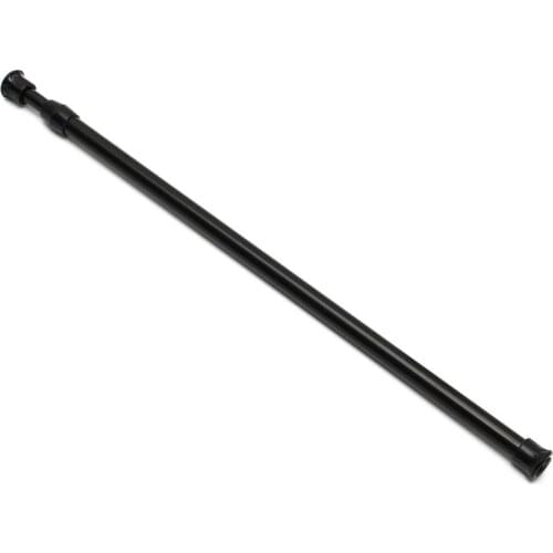New Arrival Extendable Black Adjustable Spring Tension Rod Rail Pole Window Curtain Shower Curtain Wardrobe Bathroom Products