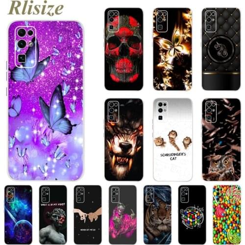 Silicone Case For Honor 30 Bumper Soft Slim Cute Painted Back Cover For Huawei Honor 30 Pro Phone Cases Honor30 Pro Coque Fundas