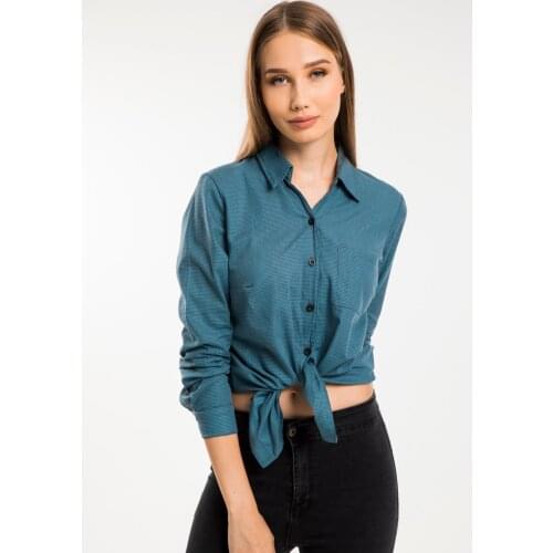 Denigma Green One Pocket Classic Shirt TRAGMLK0005