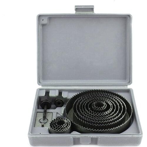 16Pcs/Set Carbide Drill BitsWood Drills Tapper Hole Saw Set Durable Use Tools For Woodworking