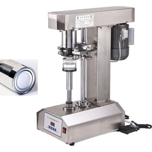 Automatic Can Capping Machine Stainless Steel Can Sealing Machine PET Bottles Sealing Machine Canned Food Beer Seamer