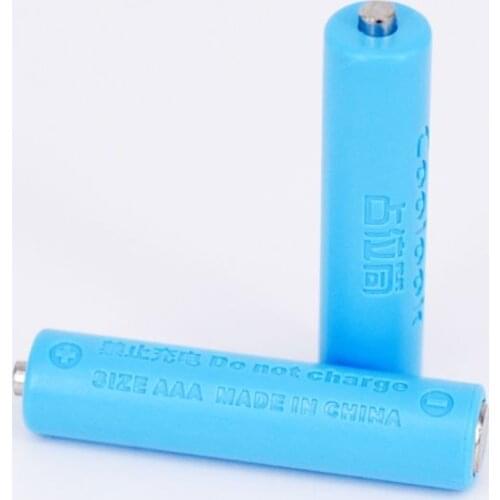 1Pc AAA 10440 Size Dummy Fake Battery Case Shell Placeholder Cylinder Conductor Use with Rechargeable Batteries