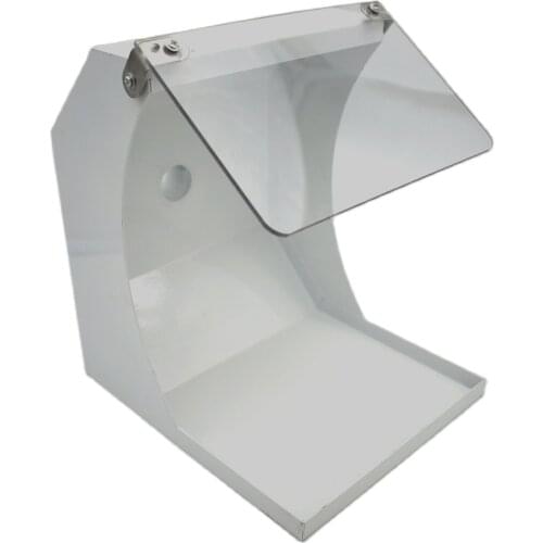 Bench Grinder Cover Jewelry Polishing Machine Dust-proof Lid Metal Heavy Duty Power Tool