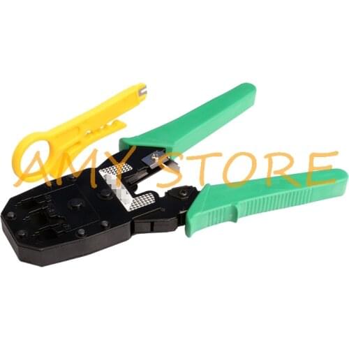 RJ45 RJ12 RJ11 8P8C 6P6C 4P4C Wire Clamp Network Connector Network Crimper Pliers 7.5" Color random