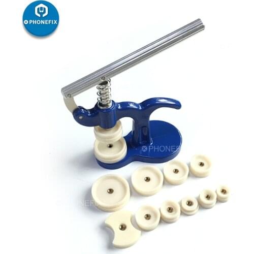 Watch Back Case Battery Replacement Repair Press Tools Set for Watch Repair Plastic Case Crystal Glass Hand Tools Watch Tool Set