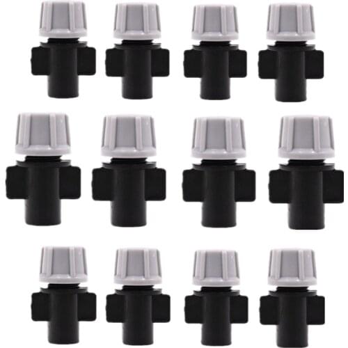 50PCS Grey Drip Irrigation Misting Nozzles Garden Sprinkler Head Atomizer Outdoor misting Cooling System for Garden Waterpark