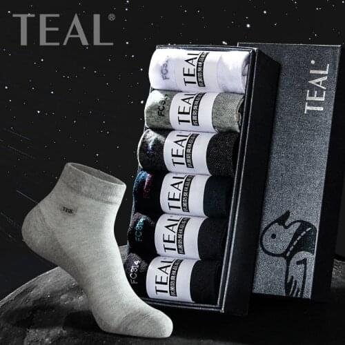 6PCS Mens socks, antibacterial and deodorant socks, mesh breathable middle tube thin cotton summer socks