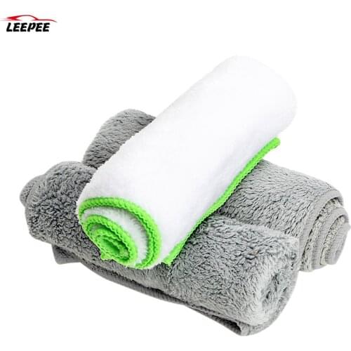 Car Wash Towel Auto Care Detailing Cleaning Tool Ultra Soft Microfiber Cloth for Car Wax Polish Car-styling