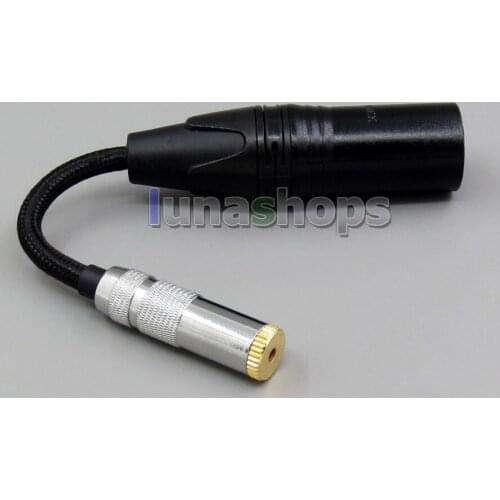 LN006065 Net Shielding 4pin xlr Male to 2.5mm Balanced female audio adapter Converter cable for XDP-300r AMP etc