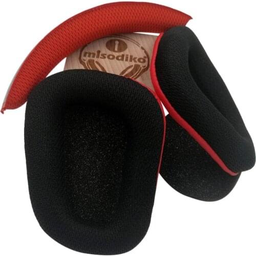 Replacement Ear Cushions and Headband Pads - for Logitech G930 G430 G230 Wired/Wireless Gaming Headset, Headphones Repair Parts