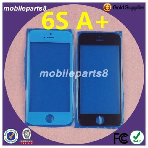 100pcs AAA quality Touch Screen Glass for iPhone 6S Front Screen Outer Glass Replacement Black&White