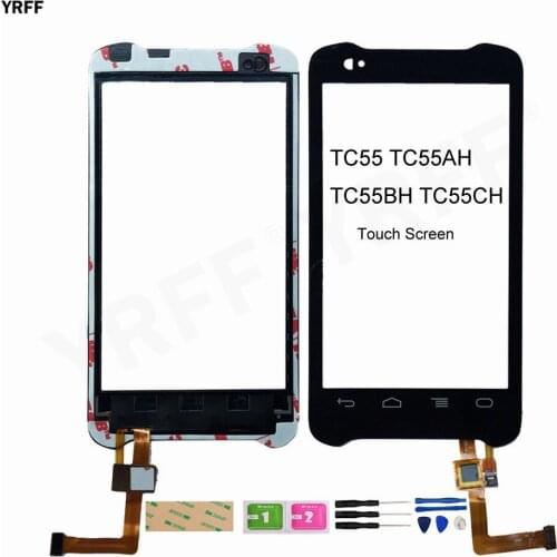 Glass Screen Lens For Motorola Symbol Zebra TC55 TC55AH TC55BH TC55CH Touch Screen Digitizer Replacement Panel Repair Parts