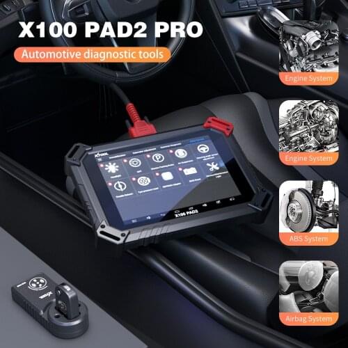 XTOOL X100PAD2 X100PAD X100PAD2 Pro OBD2 Diagnostic Tool with key programmer For VW 4th5th Immo Odometer adjustment PK X300 PRO4