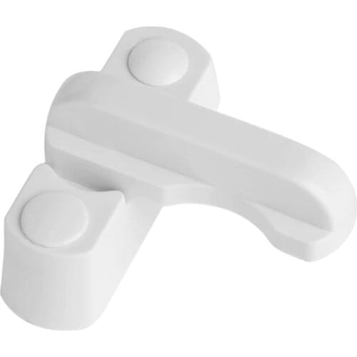 1 Set Plastic Safety Lock Guard Security Window Door Lock Safety Lever Handle Sweep Latch