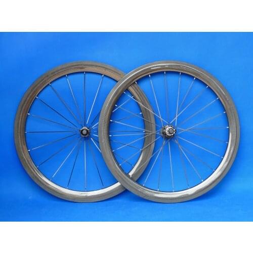 1 Pair : 3K UD Full Carbon Fiber Matt Glossy Road Bike Clincher Wheelset 50mm - width 23mm Bicycle WHEEL Rim 700C Basalt Side