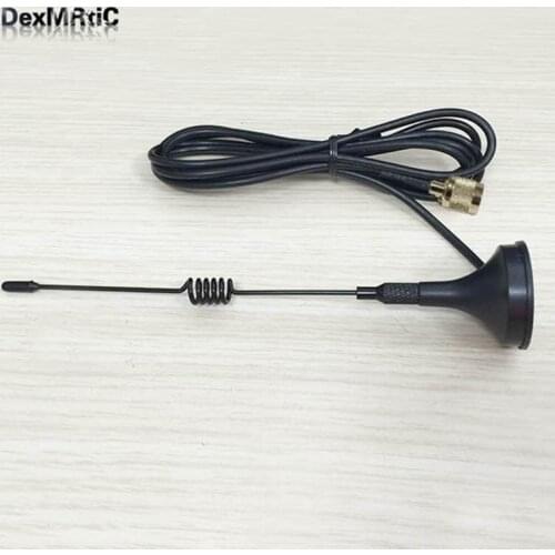2.4Ghz 3dbi wifi antenna with magnetic base extension cable 1.5m TNC male connector #1