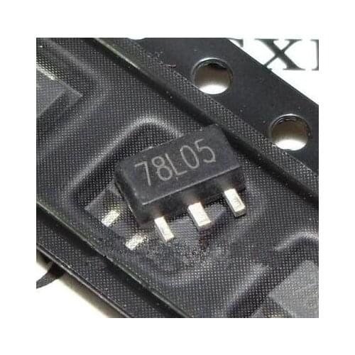 20Pcs 78L05 L78L05 7805 Voltage Regulator 5V 100mA SOT-89 SMD