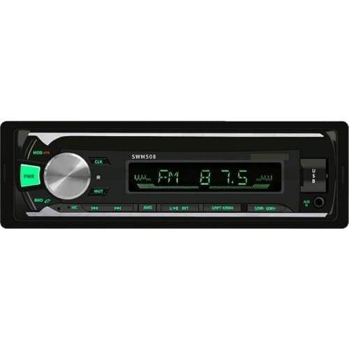 508 12V Car Bluetooth U Disk/TF Card/AUX/FM Radio Audio Stereo MP3 Player