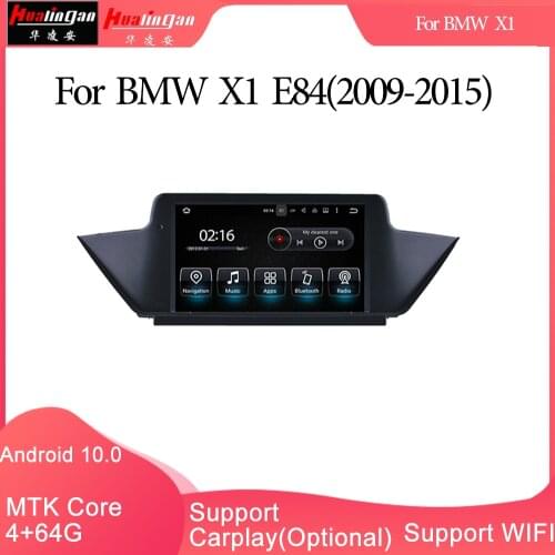 Hualingan For BMW X1 E84 CIC 8.0 inch Android car multimedia system MTK Core 4G internet 64G storage WIFI Carplay
