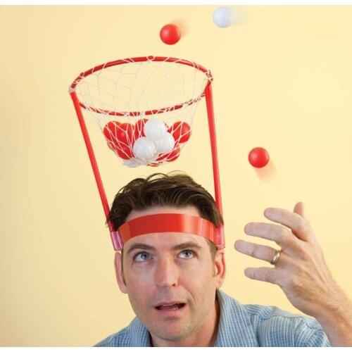 Kids Outdoor Sport Game Adjustable Head Hoop Throwing Basketball Toy Indoor Parent-Child Interactive Adults Party Tool XMAS Gift