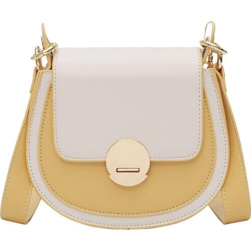 Elegant Female Tote bag 2019 Fashion New High Quality PU Leather Womens Designer Handbag Lock Shoulder Messenger Bag Purses