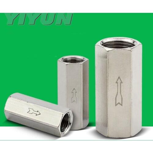CV-01 CV-02 CV-03 CV-04 YIYUN Pneumatic gas check valve straight check valve backcheck valve CV Series