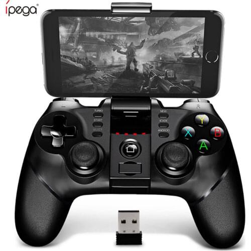 Ipega 9076 PG-9076 Bluetooth Gamepad Game Pad Controller Mobile Trigger Joystick for For Android Cell Phone PC Hand Free Fire