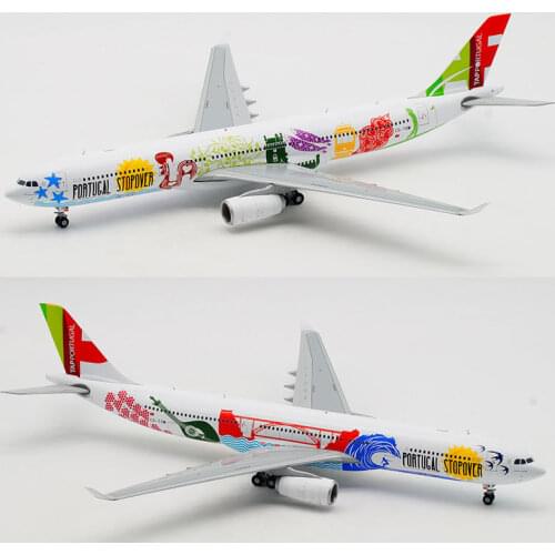 Diecast Metal Alloy Plane 1:200 Scale Portugal TAP Airlines A330-300 CS-TOW Airplane Model Toys Aircraft Gifts for Kids Fans