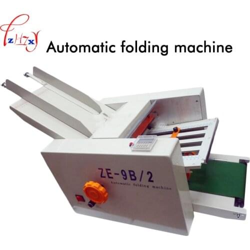 110/220V Desktop folding machine automatic folding machine instruction sheet folding machine ZE-9B/2 folding machine