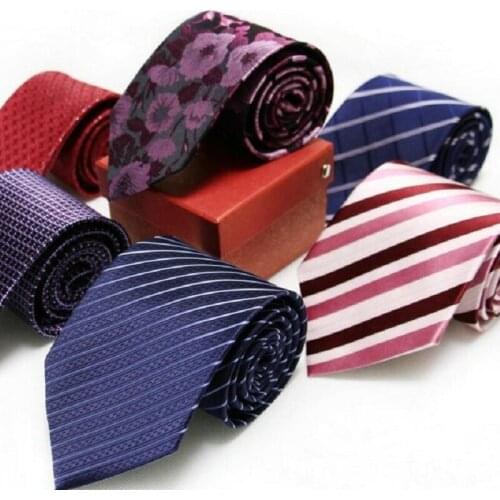 Real silk necktie 9CM tie for men customized logo available strips waterproof antifouling 150CM longer