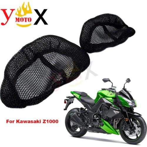 Z 1000 Motorcycle Sport Bike Mesh Seat Cover Cushion Pad Guard Insulation Breathable Sun-proof Net For KAWASAKI Z1000