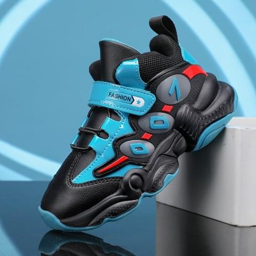 Sport Boys Sneakers Kids Casual Shoes For Children Sneakers Girls Shoes Leather Cotton Fabric Running School Trainers Footwear