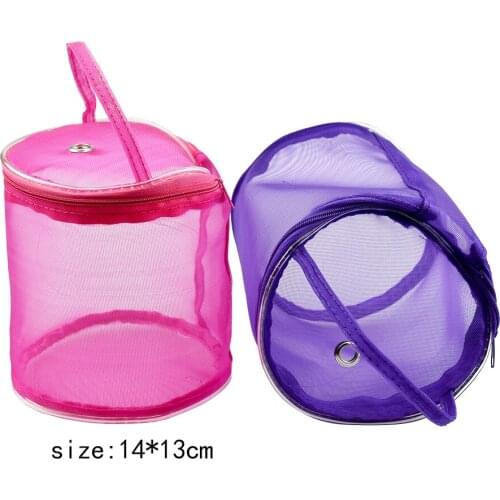 Yarn Crochet Bag Empty Round Yarn Tote Organizer Knitting Needles DIY Craft Sewing Tools Accessories For Mom