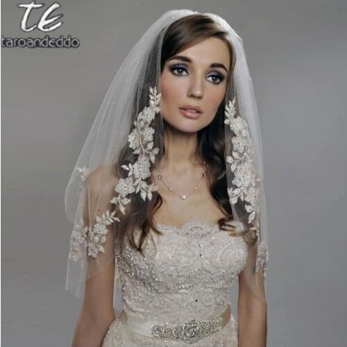 Taroandeddo Wedding Lace Veils