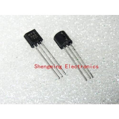 1000pcs A44 MPSA44 KSP44 NPN 400V 0.3A TO-92 transistor