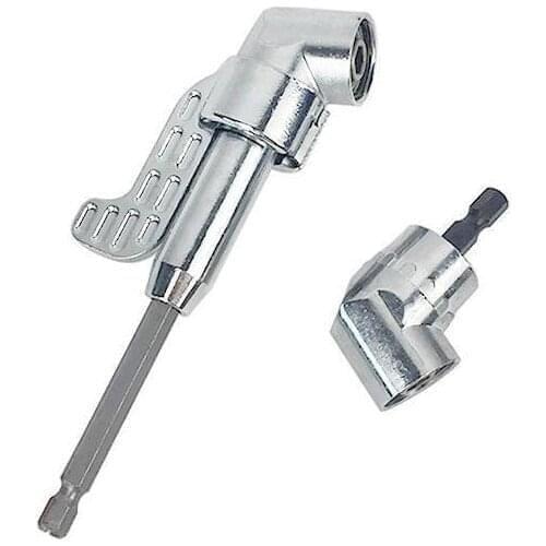 Angle Driver for Screwdrivers Bits Set Socket Holder Adapter Adjustable Bits Drill Bit Angle Screw Tool 1/4inch Hex Bit Socket